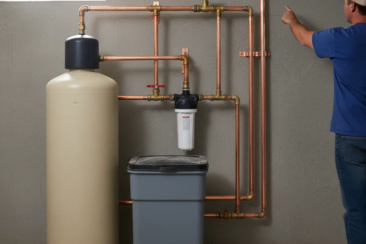 Whole-house water treatment system installed in Barrington